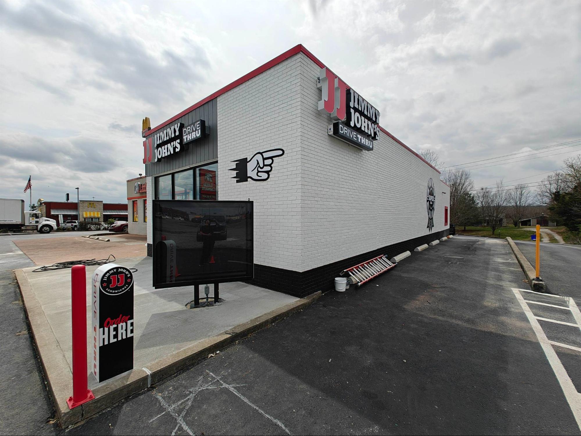 Jimmy John's Store DriveThru.